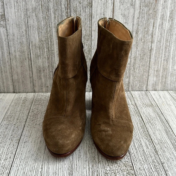 Rag & Bone Women's Olive green Classic Newbury Booties - Picture 3 of 9